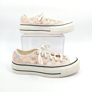 CONVERSE CHUCK TAYLOR Boho CROCHET OX Shoes Women Size 7.5 568278C